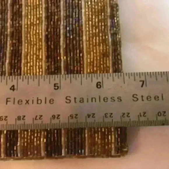 Amanda Smith Beaded‎ Clutch Bag Purse Wristlet - Picture 8 of 9